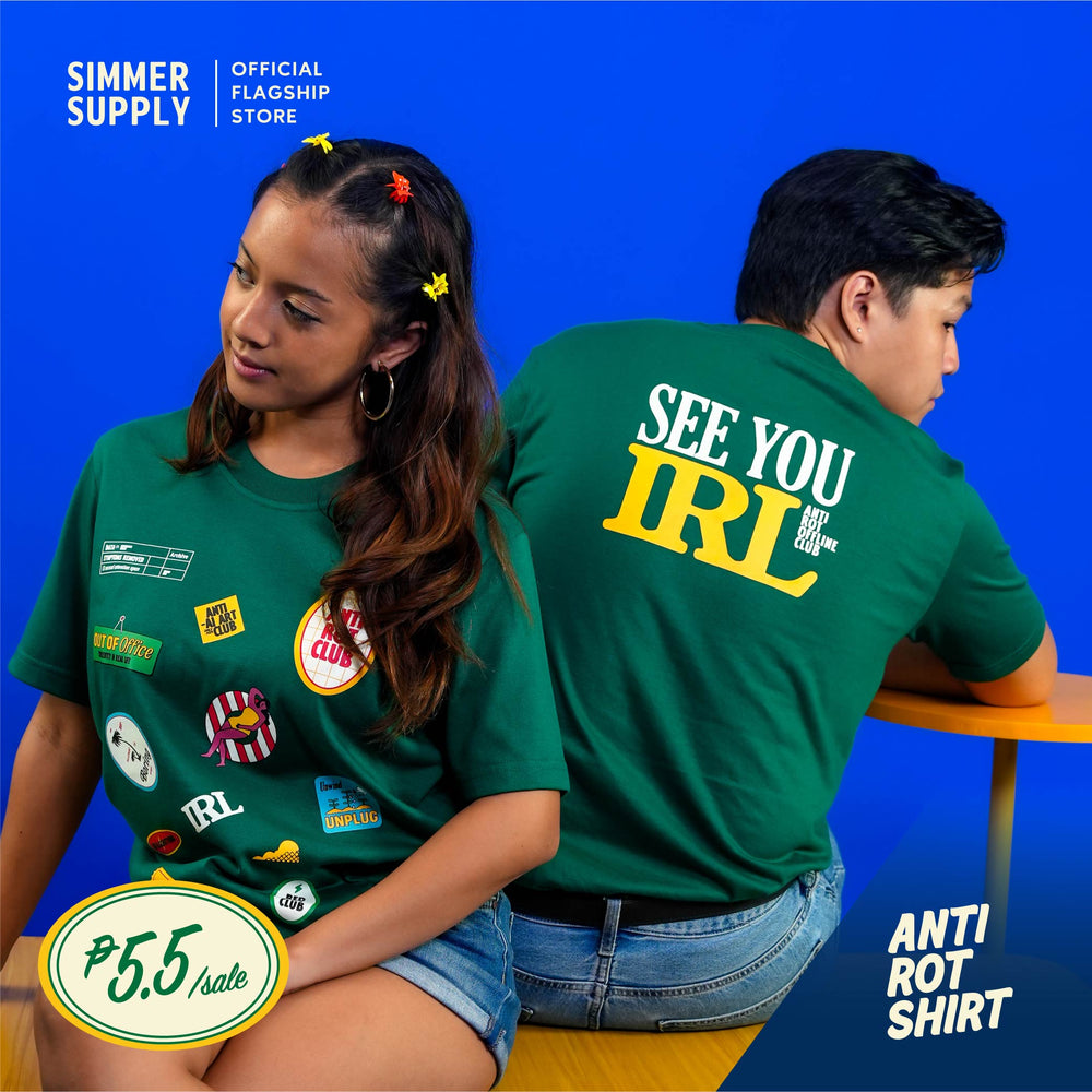 Anti-Rot Club: Limited Edition Sticker Shirt