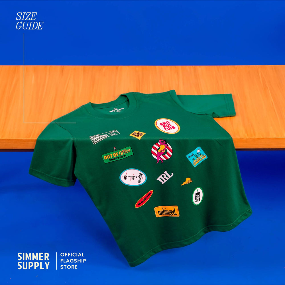 Anti-Rot Club: Limited Edition Sticker Shirt