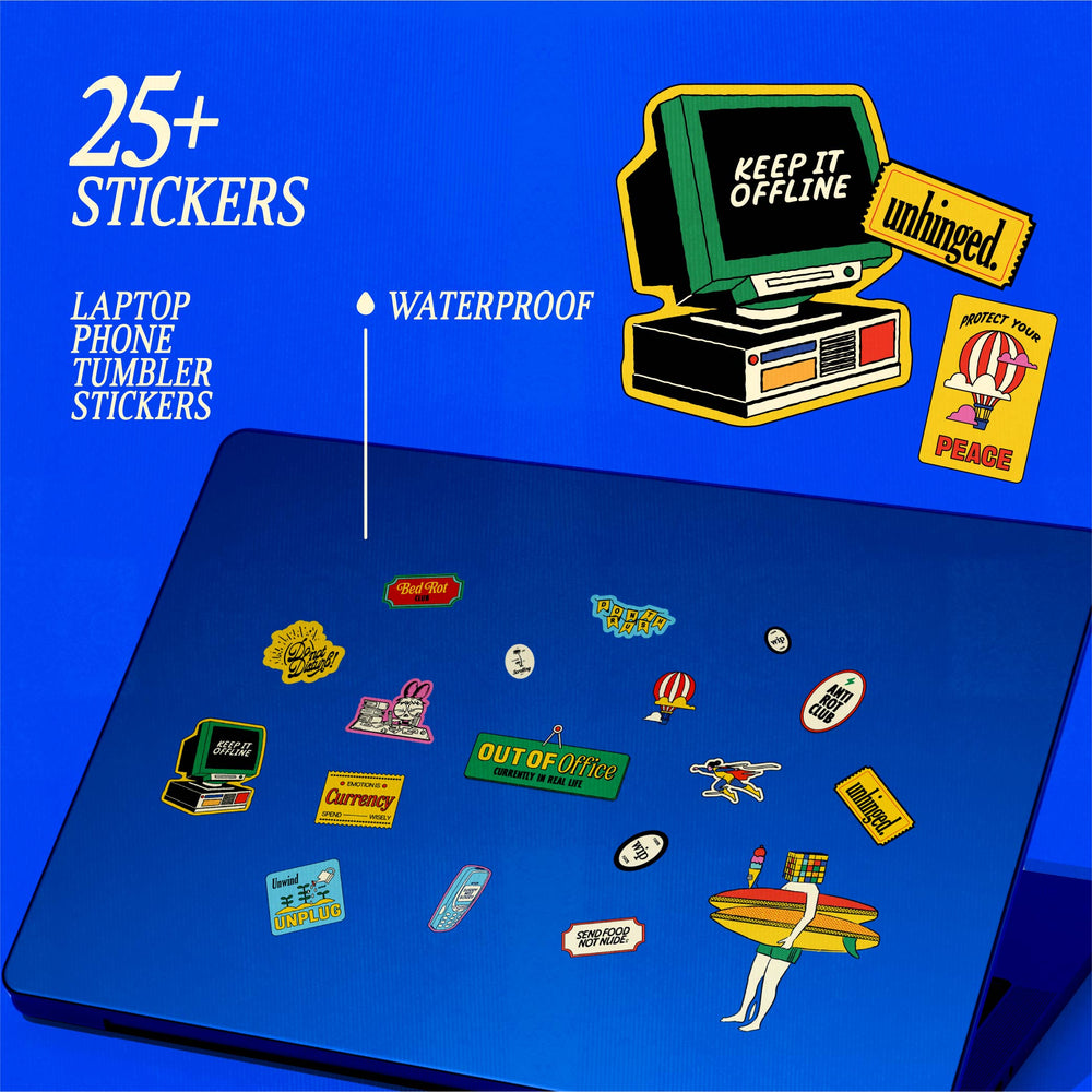 Anti-Rot Extended Sticker Pack (Phone, Tablet, Laptop, Tumbler Sticker)