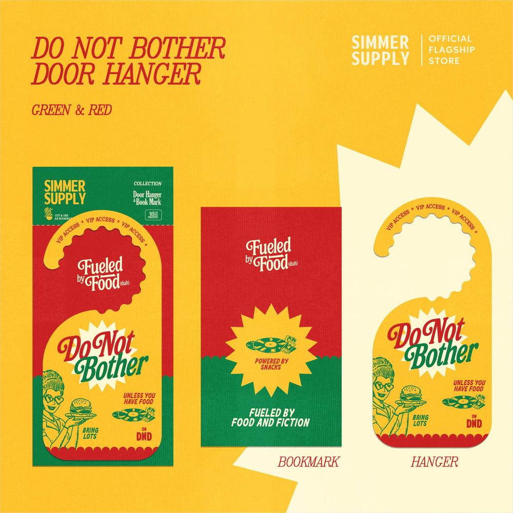 Door Hanger and Cardboard Bookmark Collection