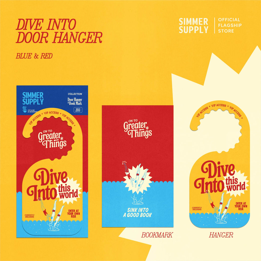 Door Hanger and Cardboard Bookmark Collection