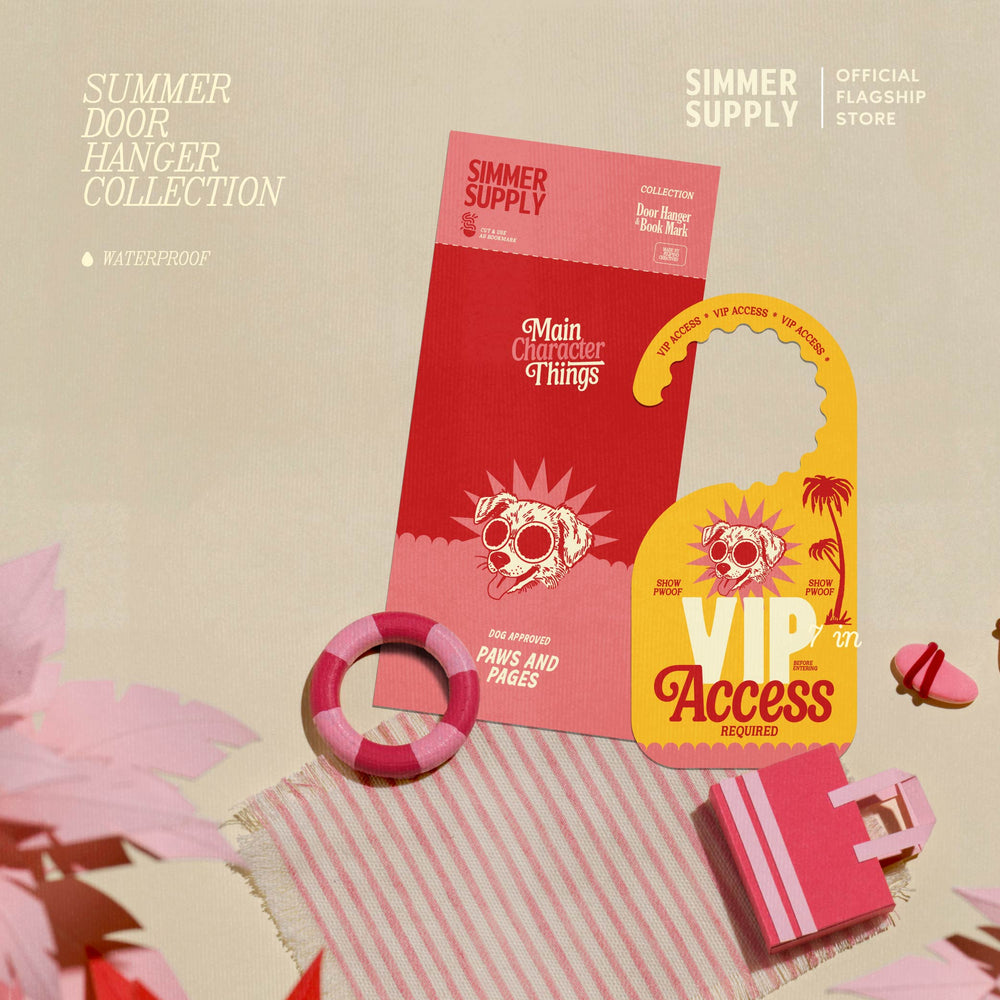 Door Hanger and Cardboard Bookmark Collection