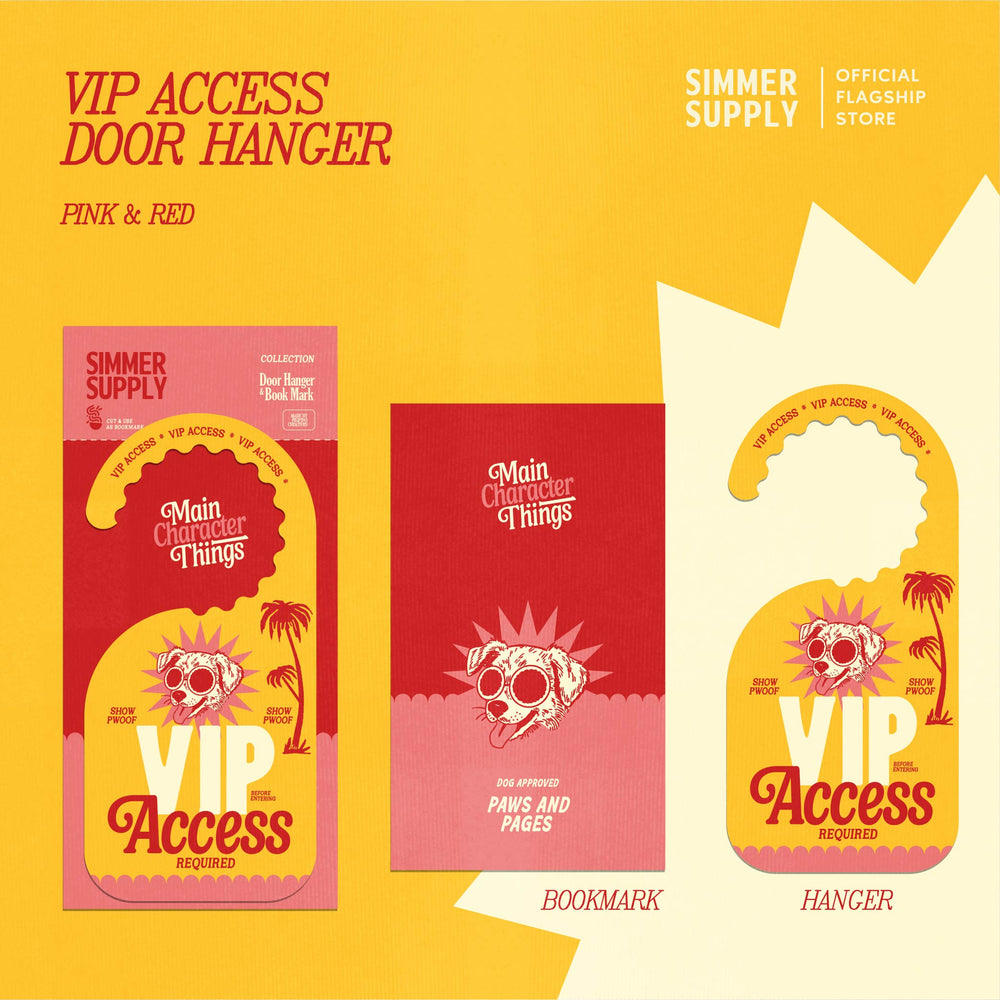 Door Hanger and Cardboard Bookmark Collection