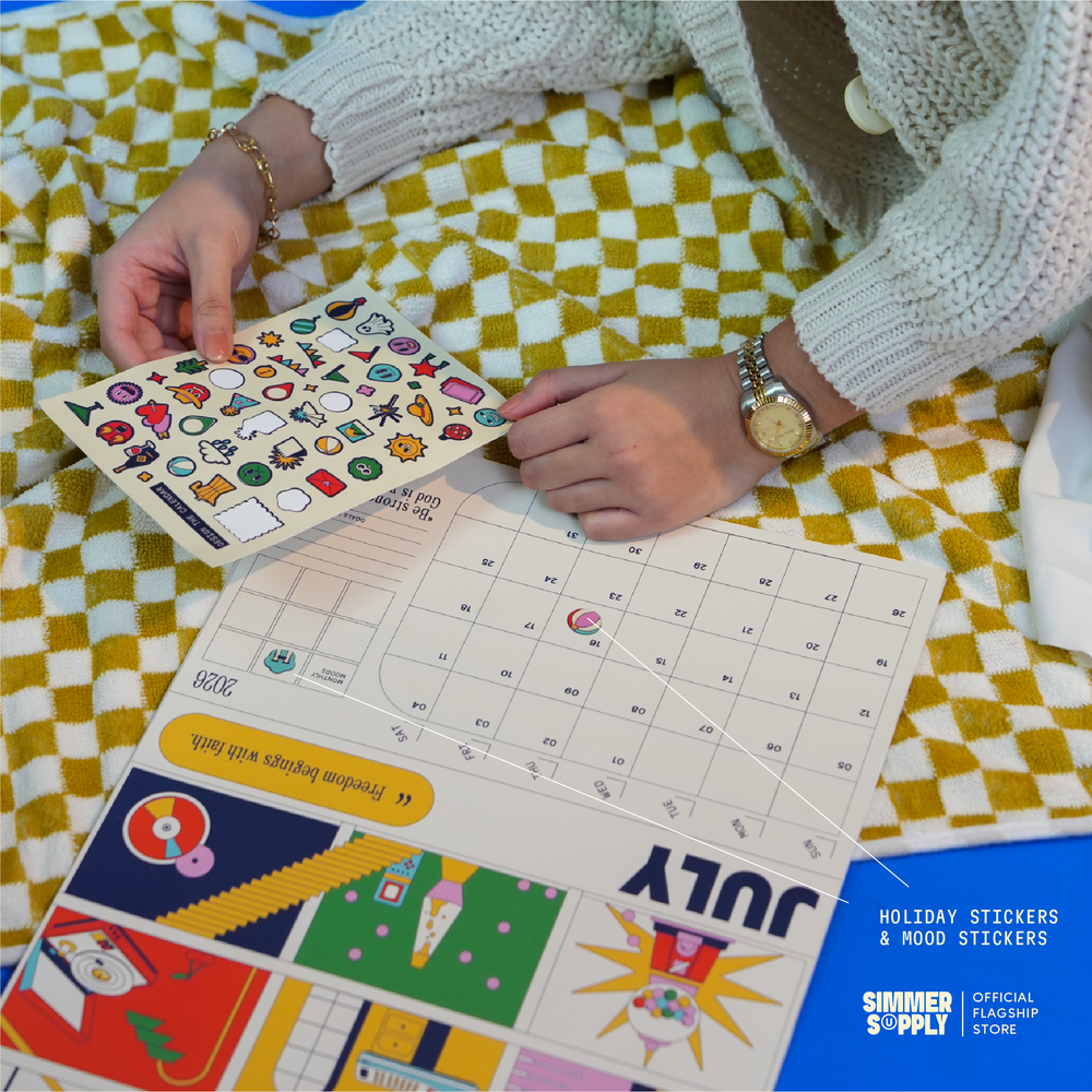 No Pressure 2026: Creative Calendar