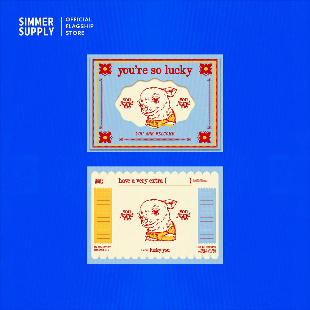 Meme Postcard Collection: 3-Side Foldable Print & Diecut Cover