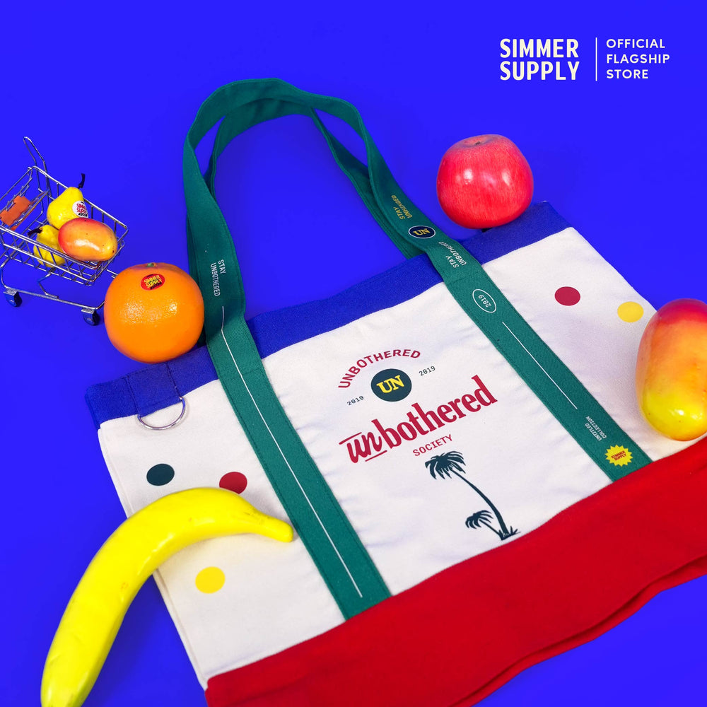 Unbothered Tote | Limited Edition Reversible Creative Tote Bag | Untitled Collection